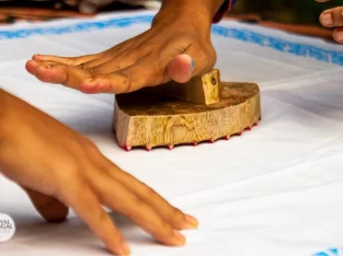 Batik painting and printing in Bangladesh is very colourful