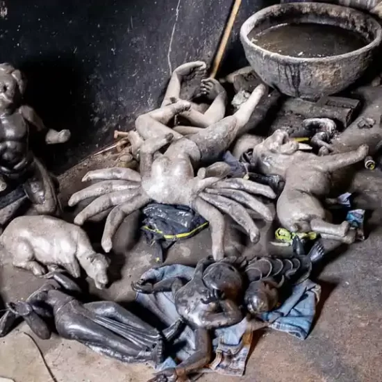 Brass and metal casting techniques of Bangladesh is fascinating