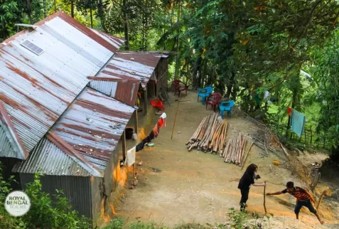 Homestay at a traditional house in Bangladesh