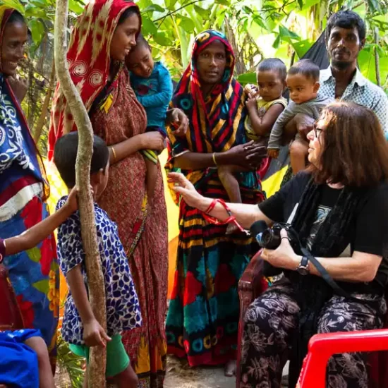 Meeting Bangladeshi women in the homestay