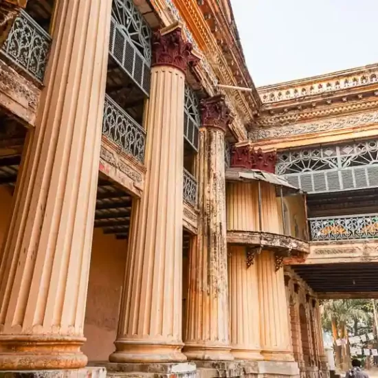 Puthia Raj Bari or Panch Ani palace