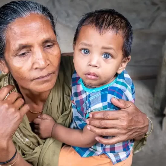 The most beautiful boy with rare blue eyes in Bangladesh