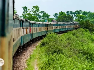 Experience of train journey to sreemangal and sylhet is a memory