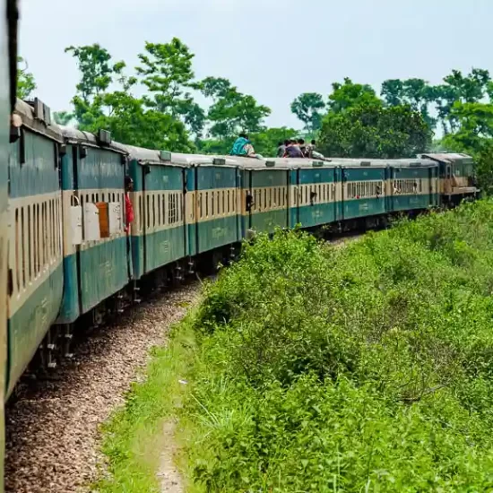 Experience of train journey to sreemangal and sylhet is a memory