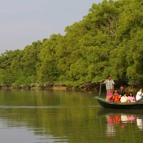 Exploring the creeks of Sundarban by a rowboat is a lifetime experience