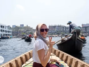 Tourist should not leave dhaka without a boat ride on sadarghat burigonga river