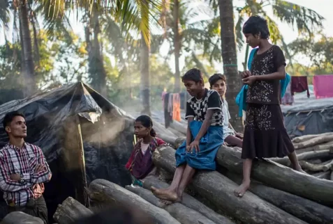 Authentic ethnic village in Chittagong hill tracts