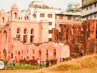 Beautiful south gate of lalbagh fort