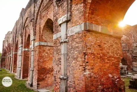 Darasbari Mosque have been spectacular specimens of Sultanate mosques style in Gaur-Lakhnauti