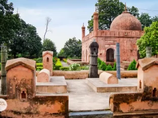 Mausoleum of Shah Nimatullah and some Graveyards