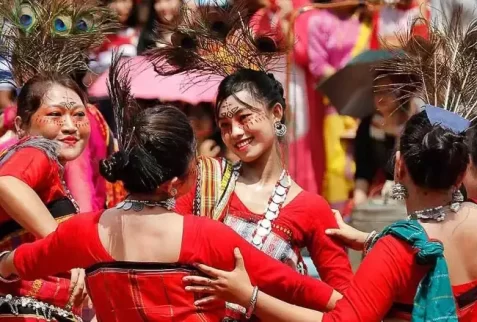 Water festival on Rakhain community in Bangladesh