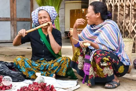 khumi indigenous community lives on the mountainsides of Chittagong Hill Tracts