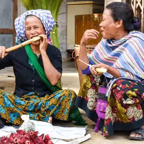 khumi indigenous community lives on the mountainsides of Chittagong Hill Tracts