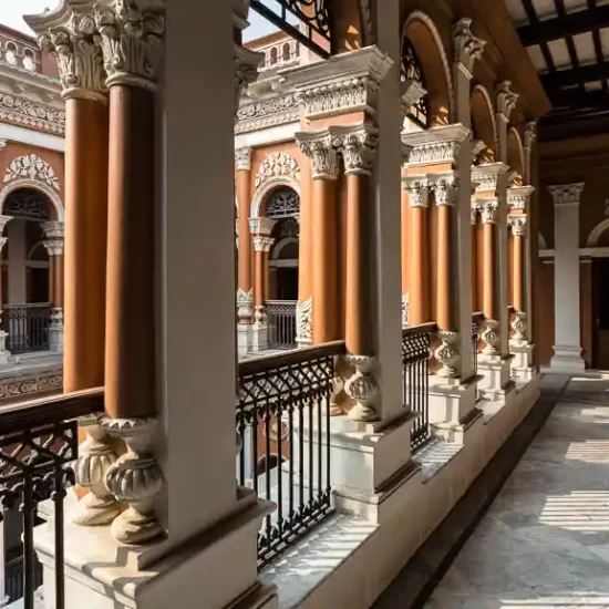 Beautiful Inner courtyard of Boro sardarbari