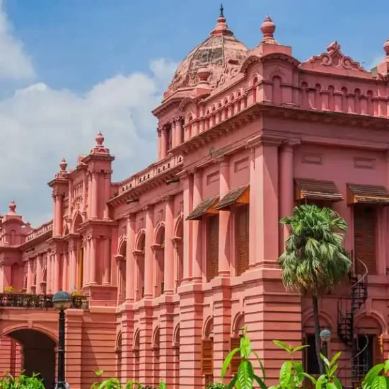 Ahsan Manzil has a long history from Mughal era