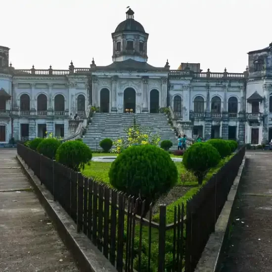 Tajhat Palace is an impressive example of Indo-Saracenic architecture