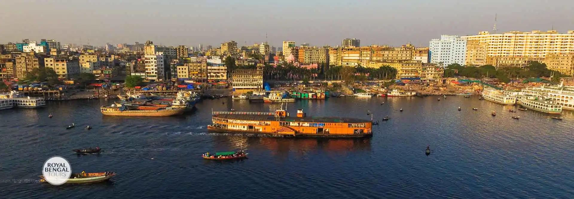 Scenic river journey in Bangladesh by paddle steamer
