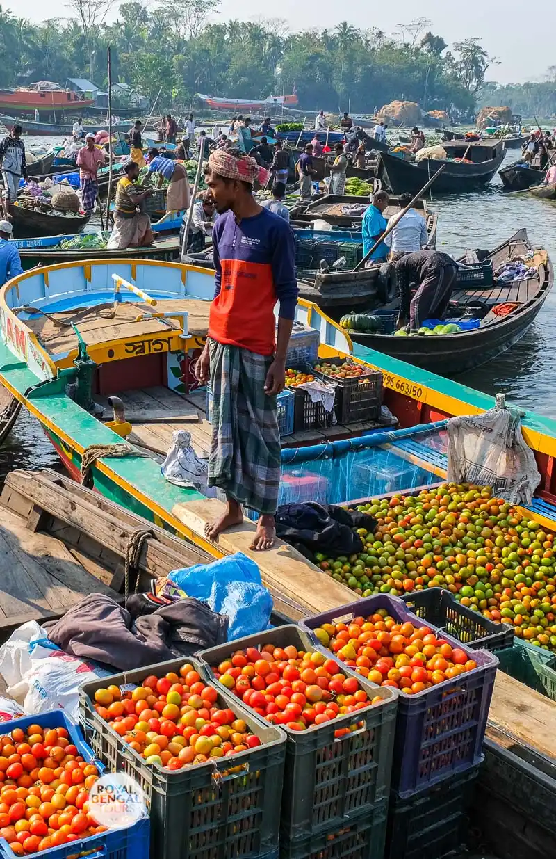 Barisal backwater trip is a must tourist activity in Bangladesh